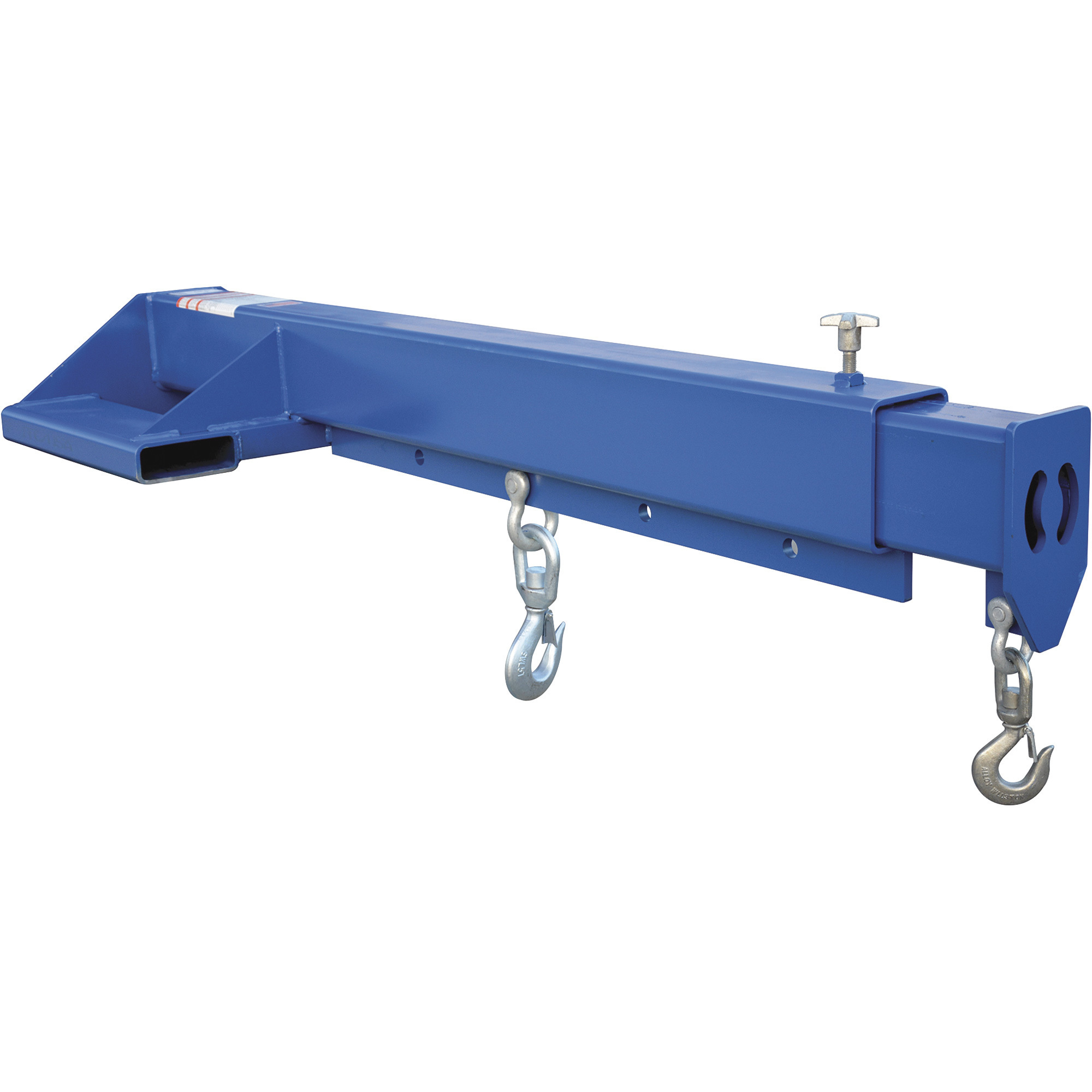 Vestil Lift Master Econo-Boom Forklift Boom - 8000-Lb. Capacity, 84 7/8in. to 149 3/8in. Length, Model# LM-EBT-8-24